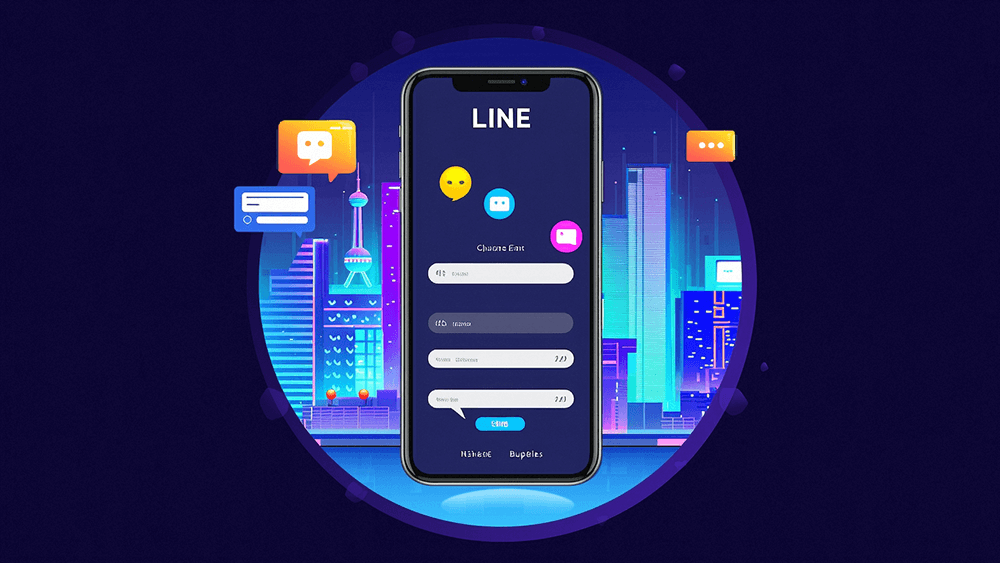 LINE申请账号的方法、登录及功能使用
